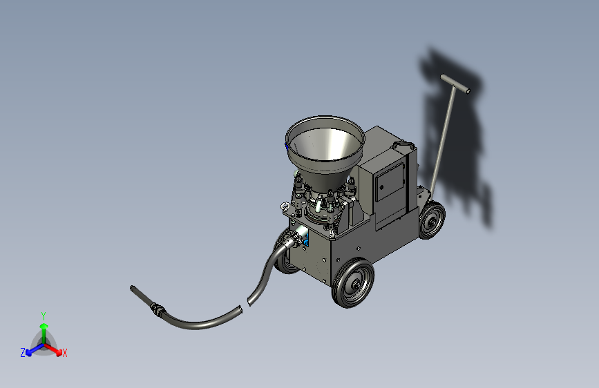 耐火水泥泵喷浆机