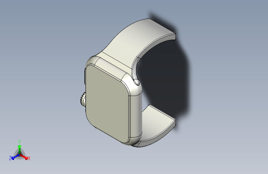 苹果apple watch三维模型