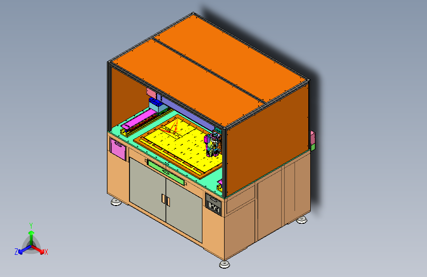 全自动三轴点胶机（非标设备）