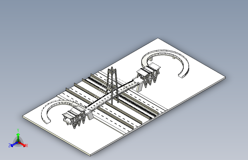 人行天桥（SW设计）