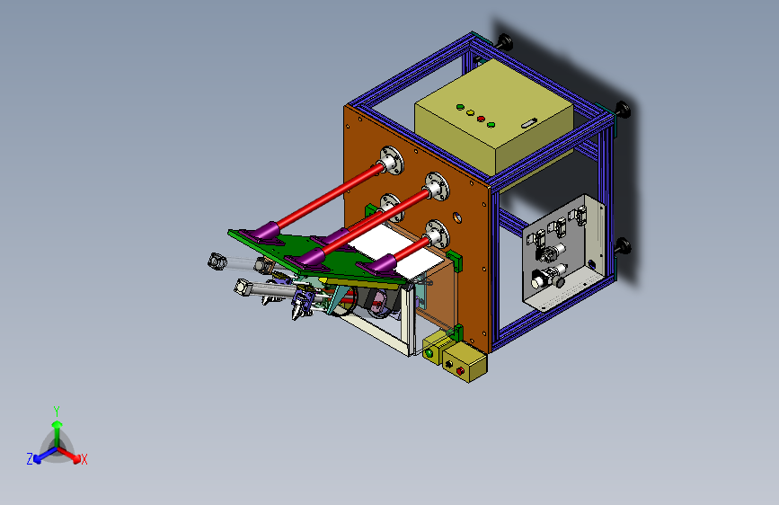 铁罐焊接处气密检测装置