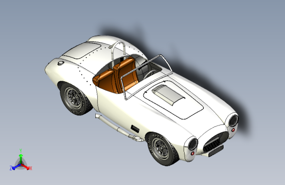 谢尔比眼镜蛇427跑车