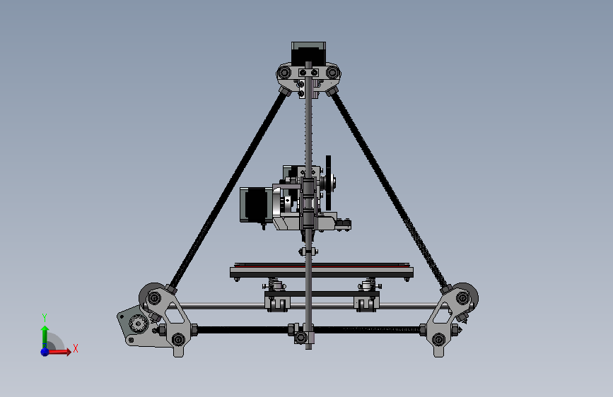 3D打印机、RepRap Prusa孟德尔3D打印机（Inventor格式）
