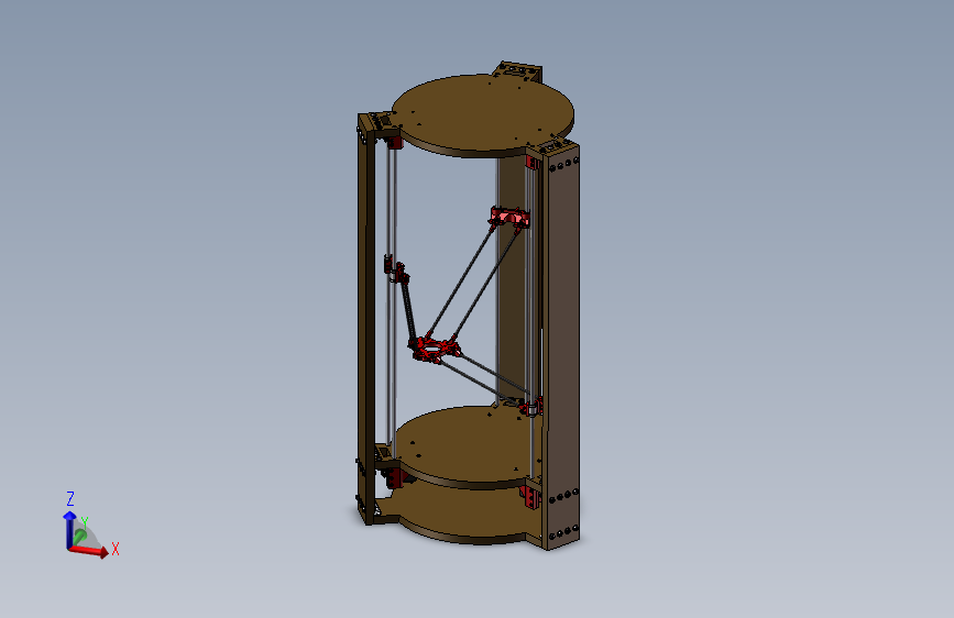 3D打印机、罗斯托克三角洲3D打印机核心组件