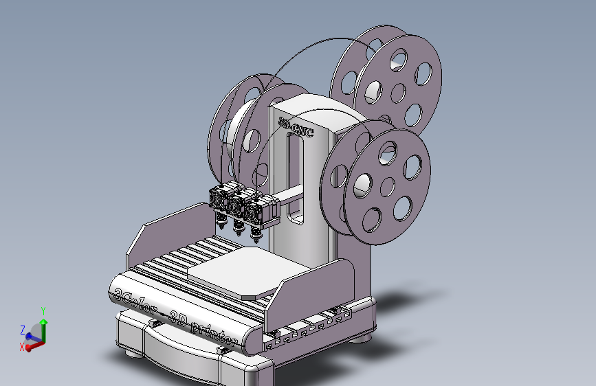 3D打印机、三色3D打印机