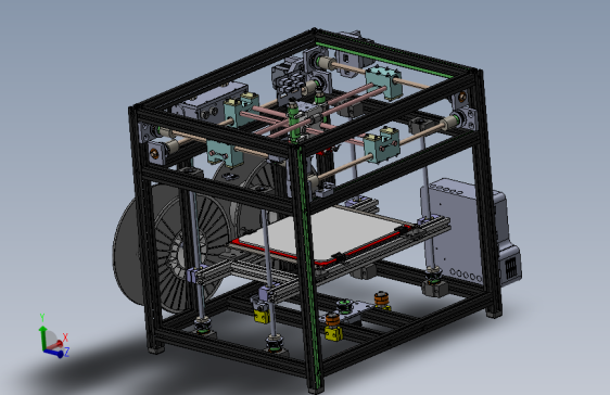 3D打印机、双挤出3D打印机