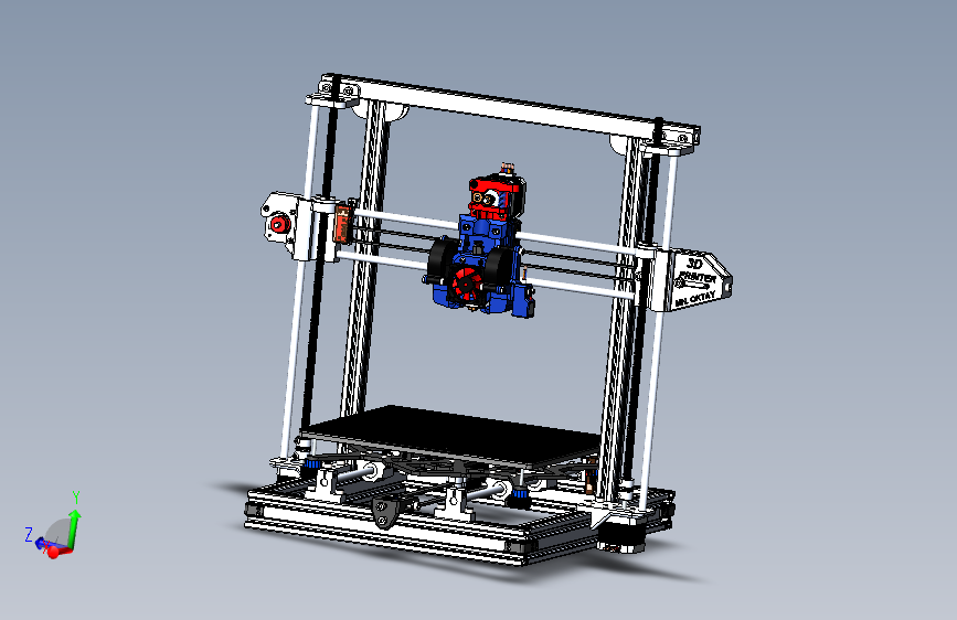 3D打印机、yığım2-3d打印机