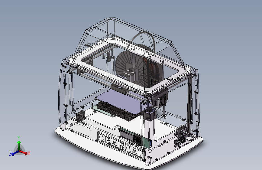 3D打印机、3D打印机UG模型