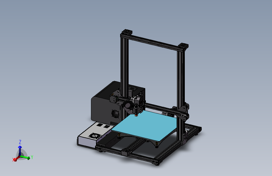 3D打印机、3D打印机总装