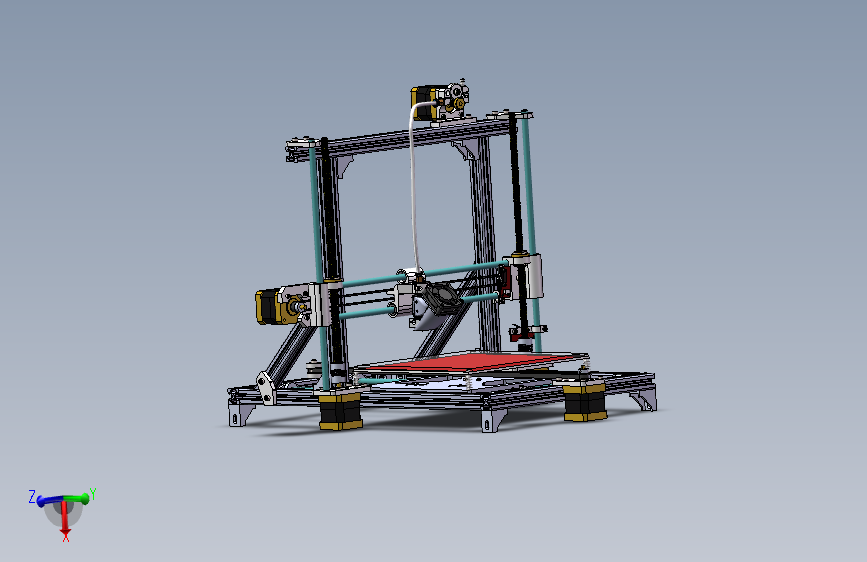 3D打印机、DIY3D打印机（2020型材）