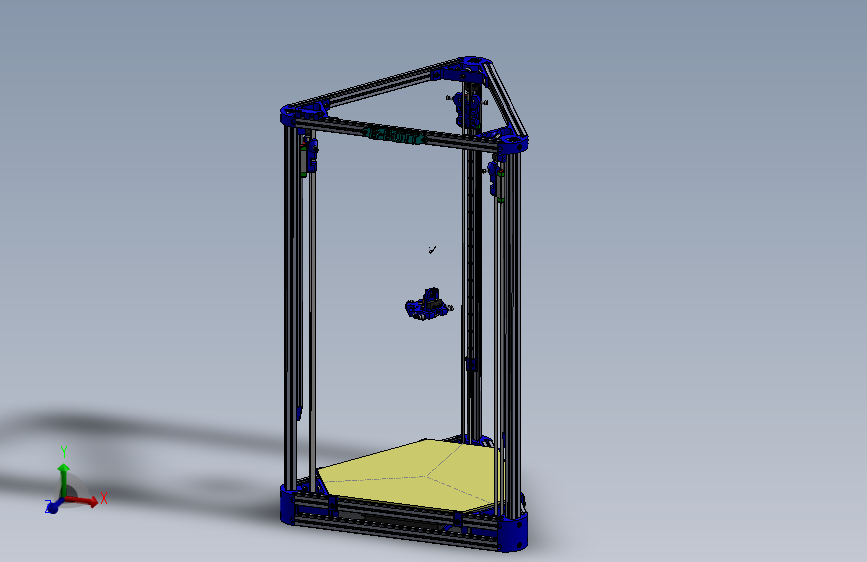 3D打印机、高智能化三角洲3D打印机
