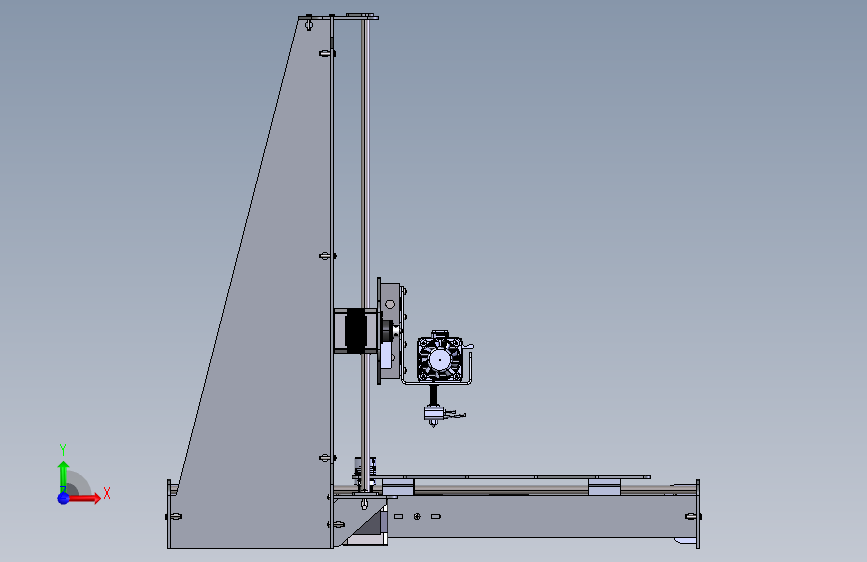3D打印机、3mm 钣金框架 3D 打印机