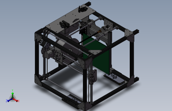 3D打印机、255mxW227mmxH200mm-3d打印机