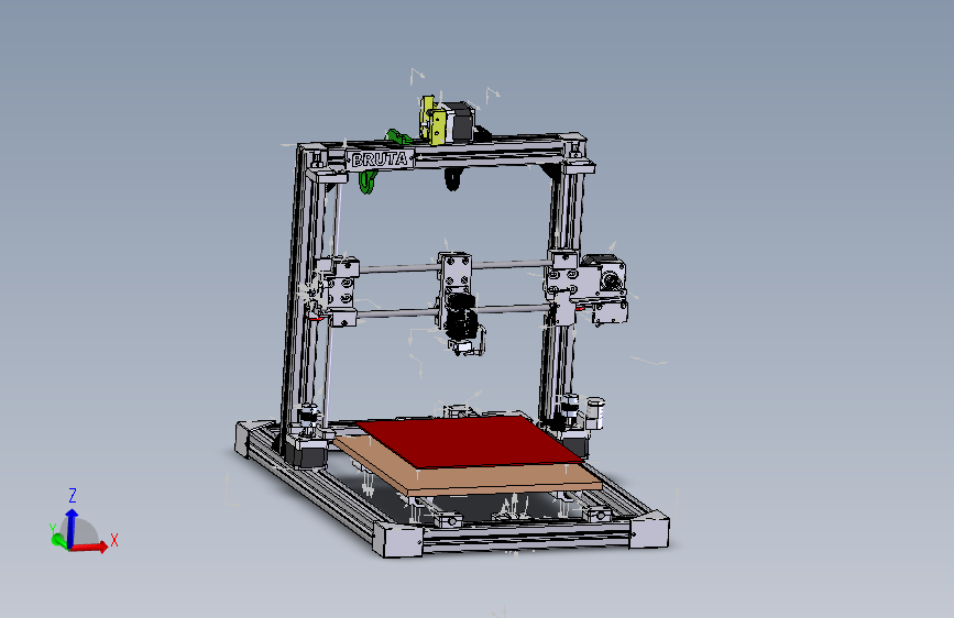 3D打印机、Bruta 3-自制3D打印机