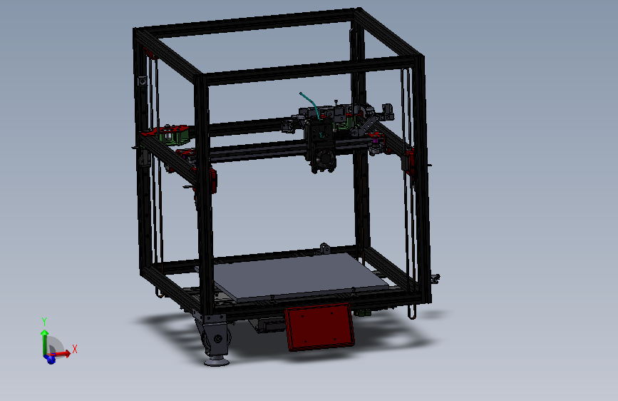3D打印机、coreXY (300x300x300mm) 3D 打印机