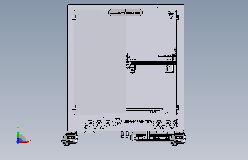 3D打印机、Corexy 3d打印机V1.2