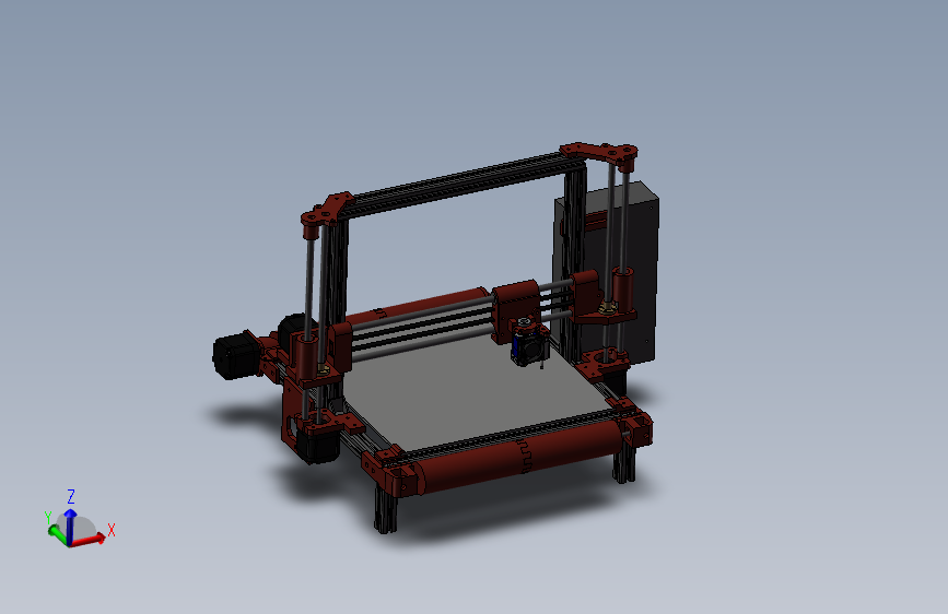 3D打印机、输送带3D打印机