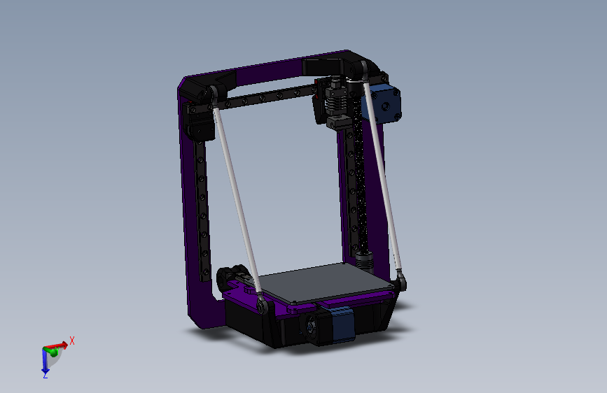 3D打印机、折叠式3D打印机