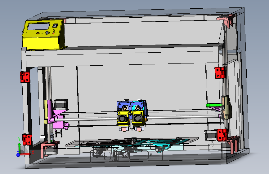 3D打印机、Dual Nozzle 3D 打印机 430x215