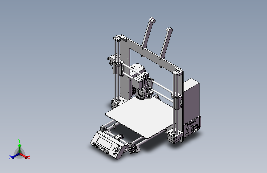 3D打印机、prusa-i3-mk2-3d打印机