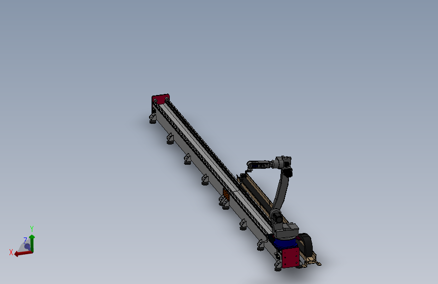 地轨机械臂、OTC焊接机器人地轨