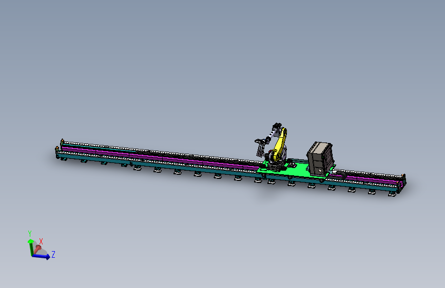 地轨机械臂、机器人地轨12米滑轨