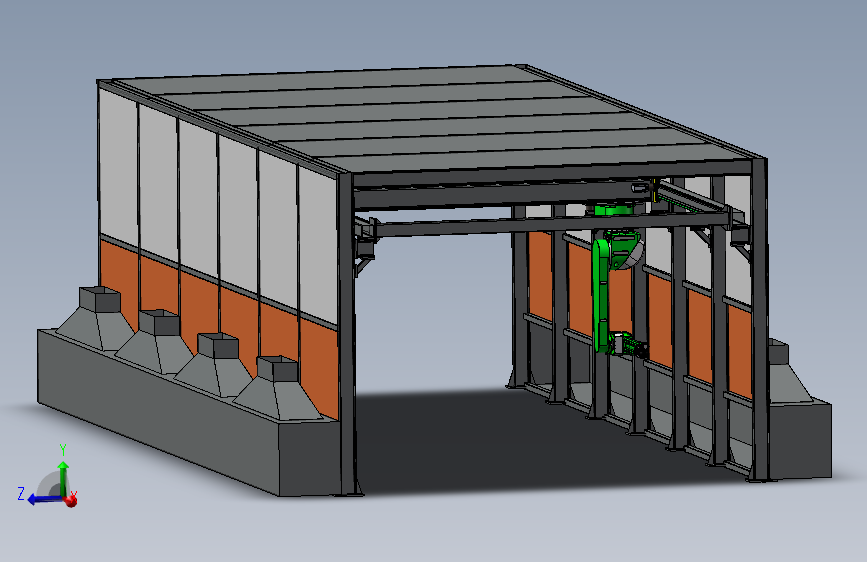 地轨机械臂、天轨喷涂机器人