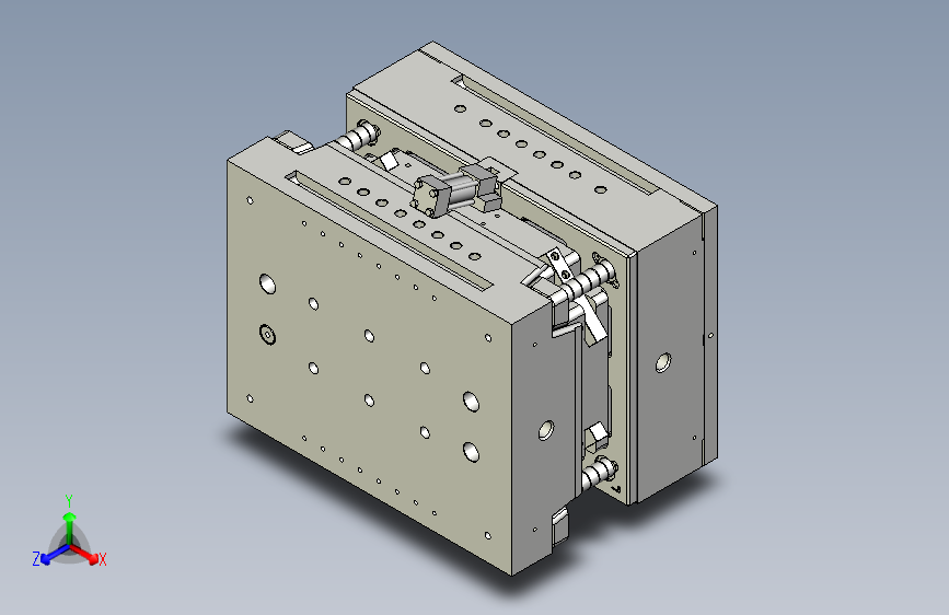 一套周转箱的模具设计