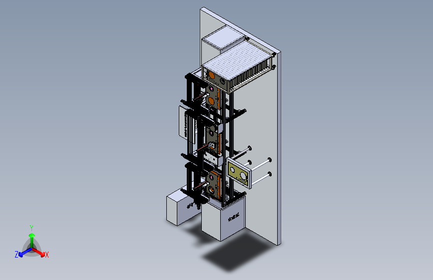灶具三轴机械手流水线自动涂胶生产线