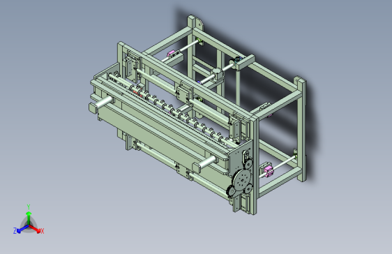 纸板、泡沫板等打孔机（UG设计）