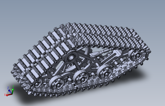 履带底盘、履带车、履带(19)