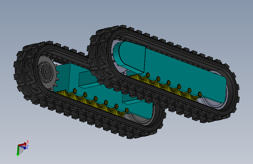 履带底盘、履带车、履带(27)