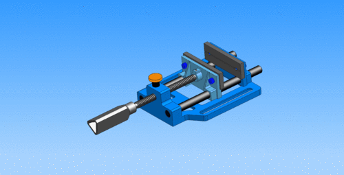 平口虎钳、虎钳、夹具(10)