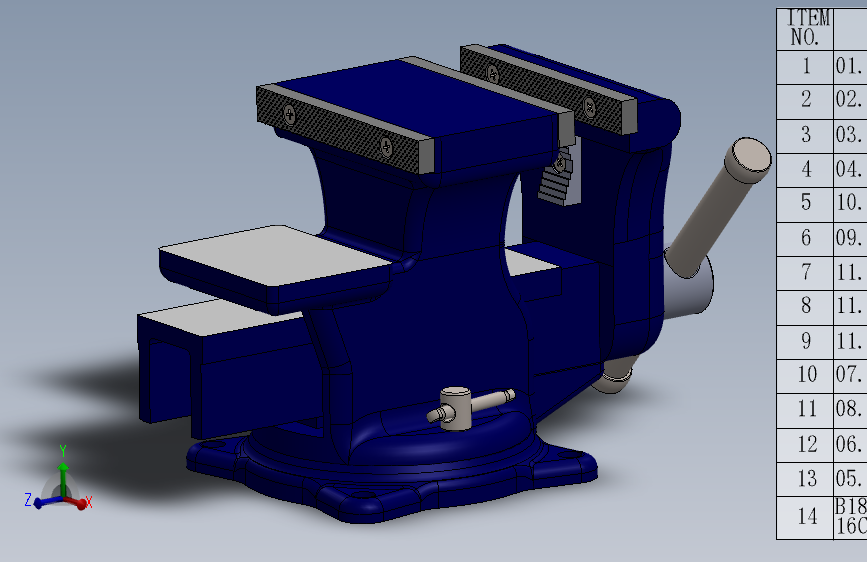 平口虎钳、虎钳、夹具(19)