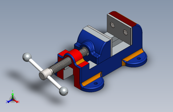 平口虎钳、虎钳、夹具(45)