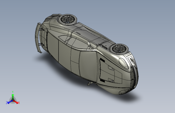 A2003449-阿斯顿马丁DB9轿跑车表面模型