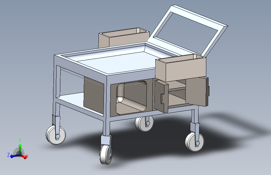 A2003553-餐厅推车