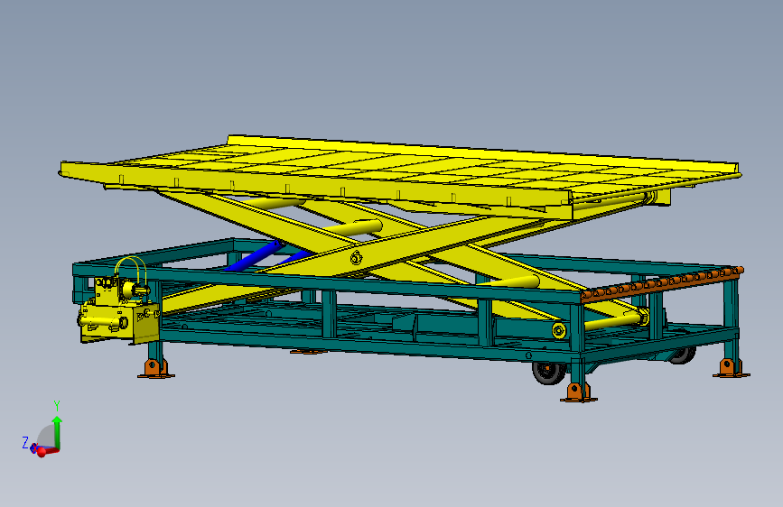 A2003598-坡道剪刀升降机 5 吨