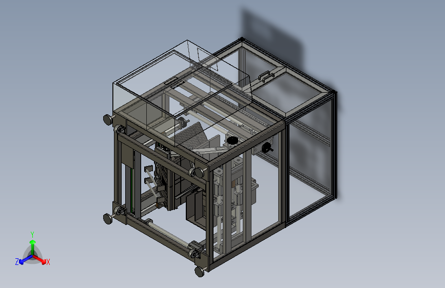 开箱机模型自动开箱机