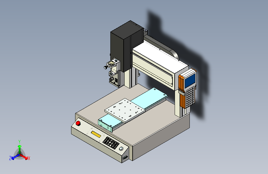 桌面式三轴点胶机