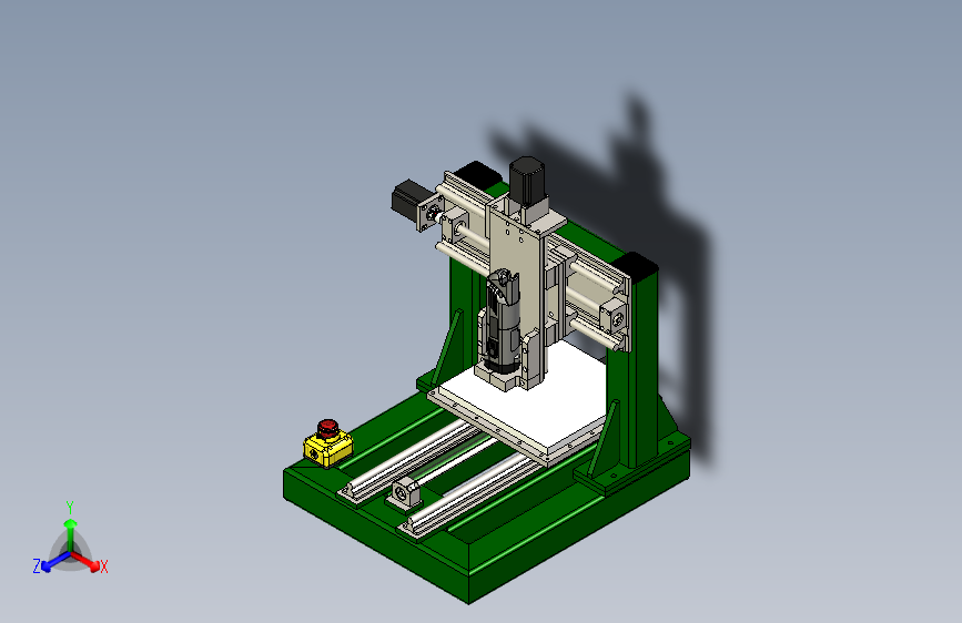 桌面型三轴数控铣床