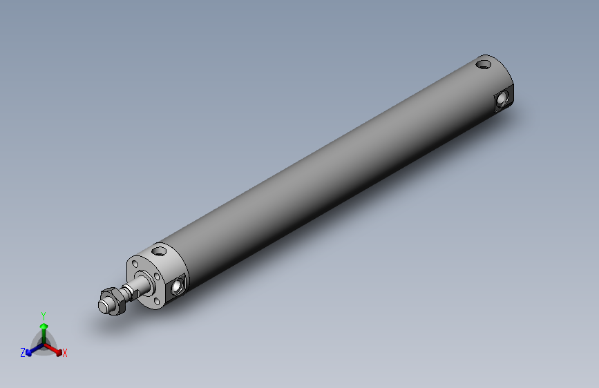 气缸、旋转气缸(40)