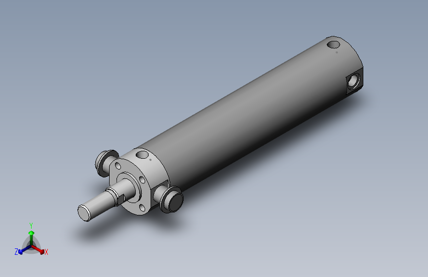 气缸、旋转气缸(43)