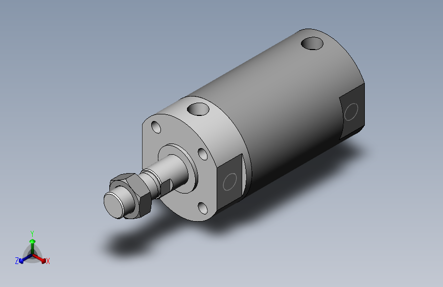 气缸、旋转气缸(67)