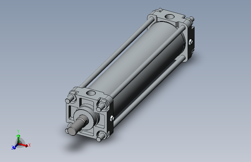 气缸、旋转气缸