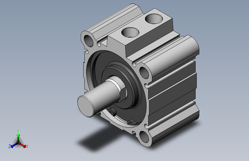 气缸、旋转气缸(255)