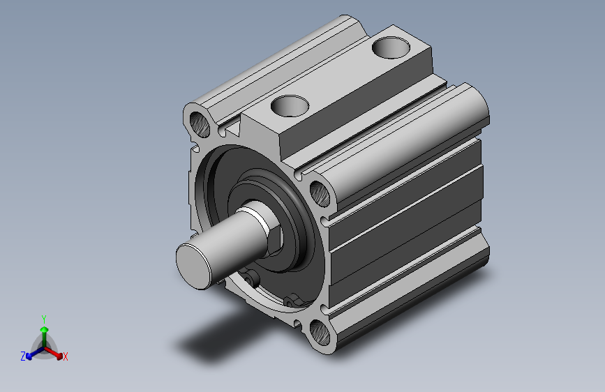 气缸、旋转气缸(12)