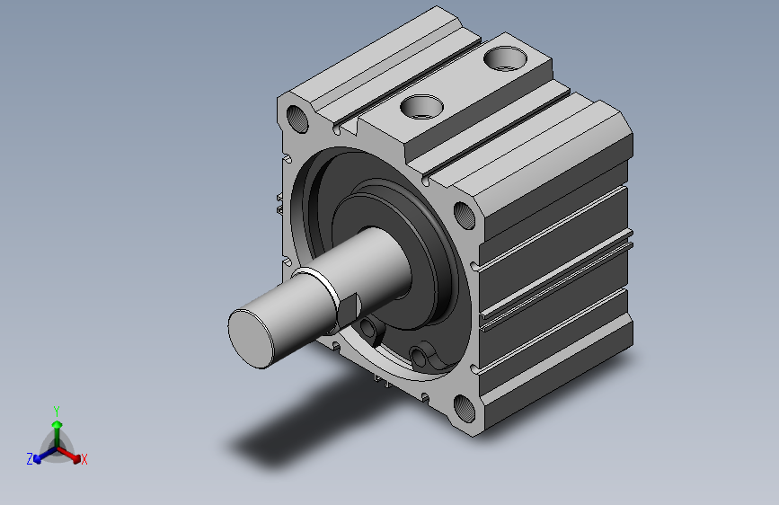 气缸、旋转气缸(36)