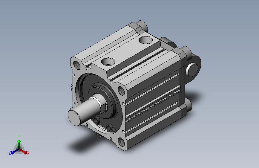 气缸、旋转气缸(108)