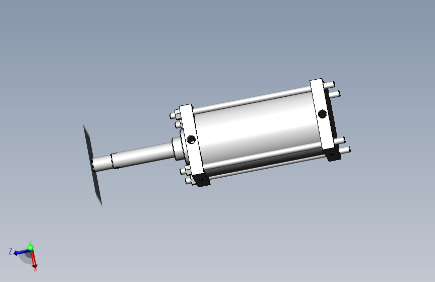 气缸、旋转气缸(186)